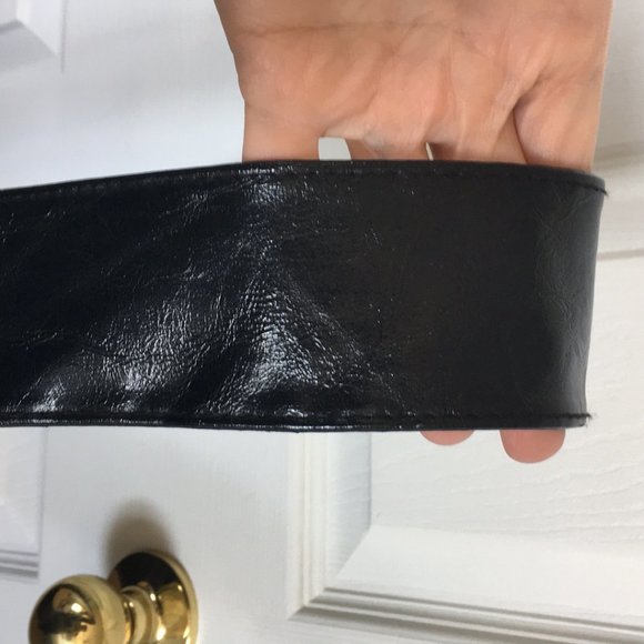 EUC Large Faux Leather Shoulder Bag - Picture 4 of 6